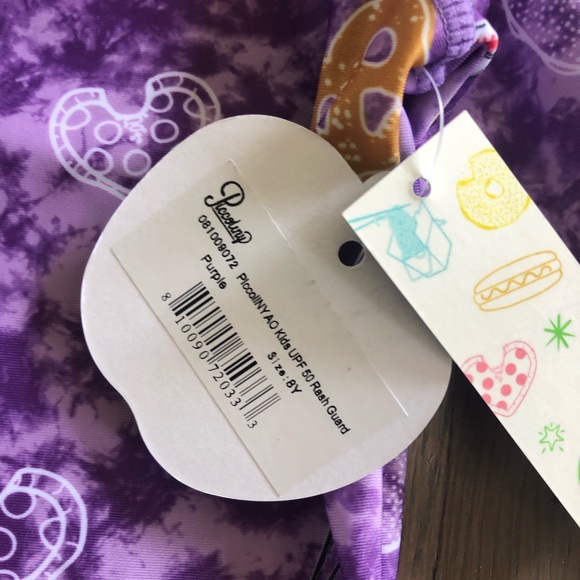 PiccoliNY Food Tie-Dye Rashguard T-Shirt - Picture 5 of 7